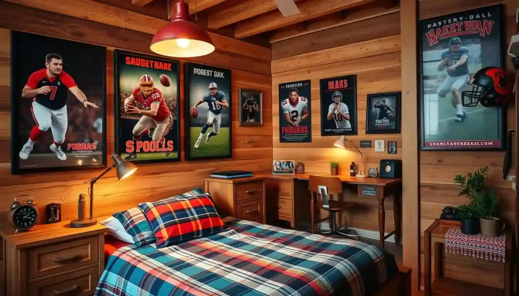 Scoring a Win with Your Teen's Sports Bedroom
