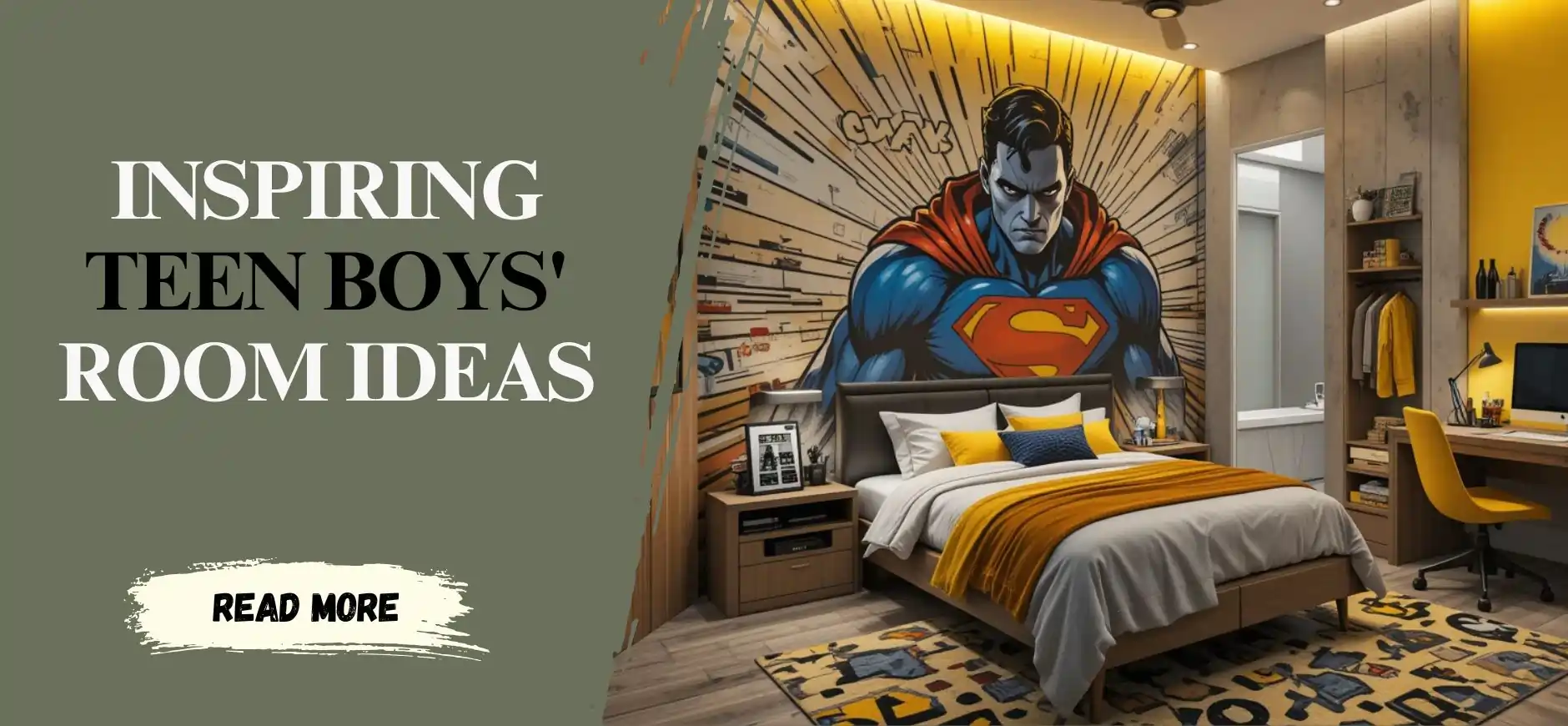 Inspiring Teen Boys' Room Decor