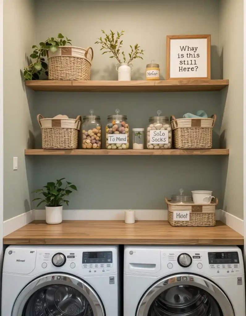 Add Floating Shelves