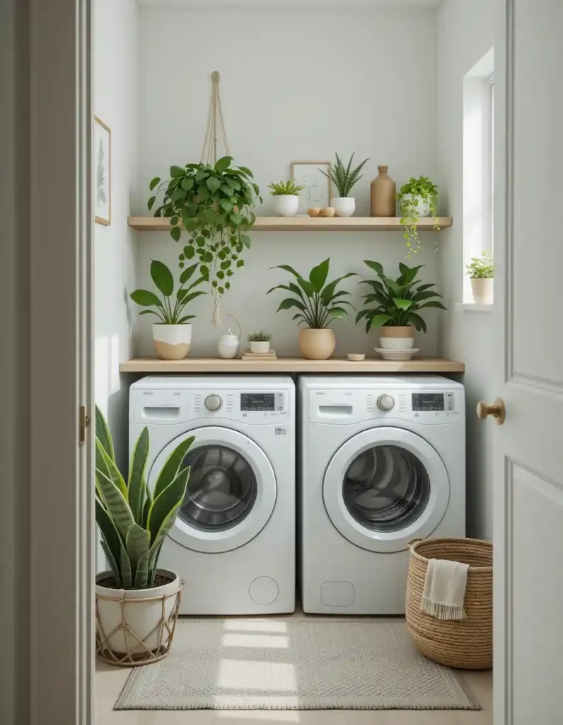  Add Greenery—Yes, Even in the Laundry Room