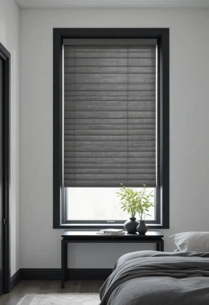 Add Grey Window Blinds for Sleek Privacy