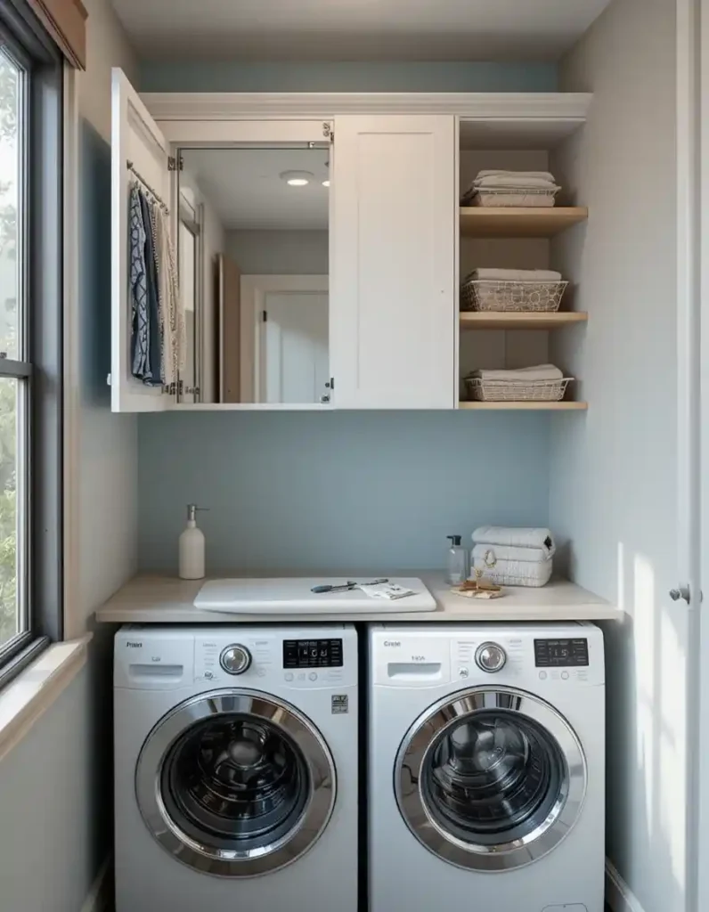 Add a Flip-Down Ironing Board