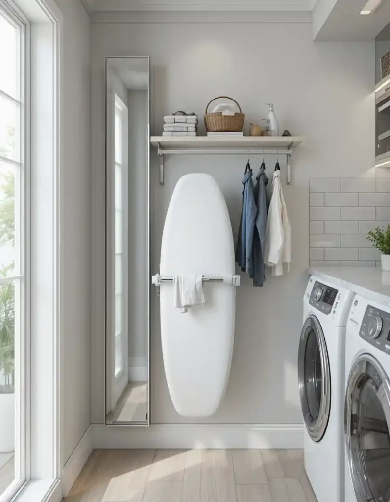 Add a Fold-Down Ironing Station