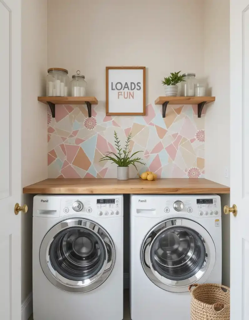 Add a Fun Backsplash