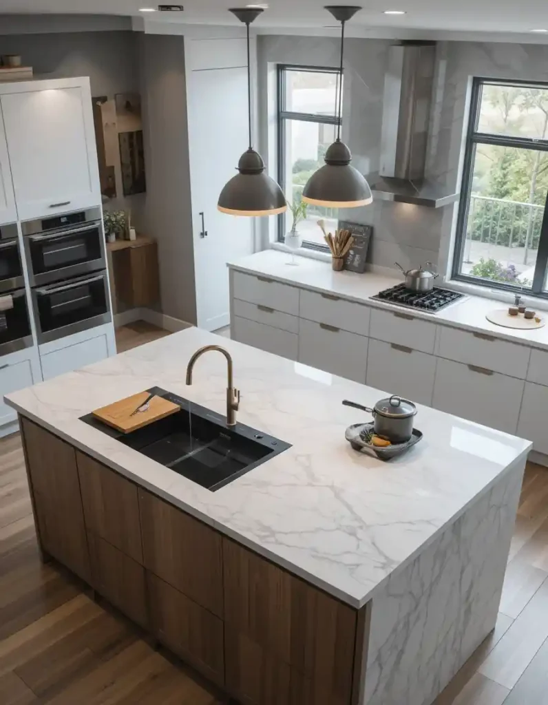 Add a Sink or Cooktop—Or Both