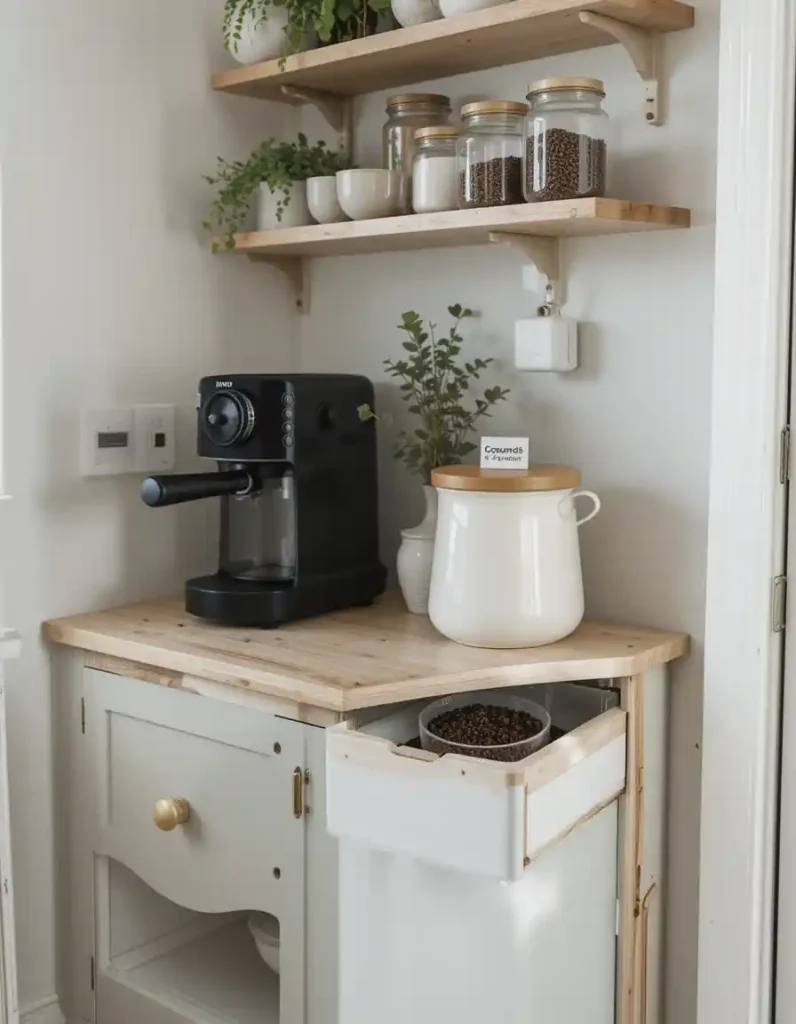 Add a Waste Bin or Compost Station