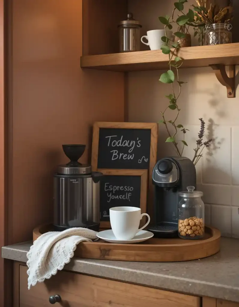 Add the Café Touches (aka the Fun Stuff)