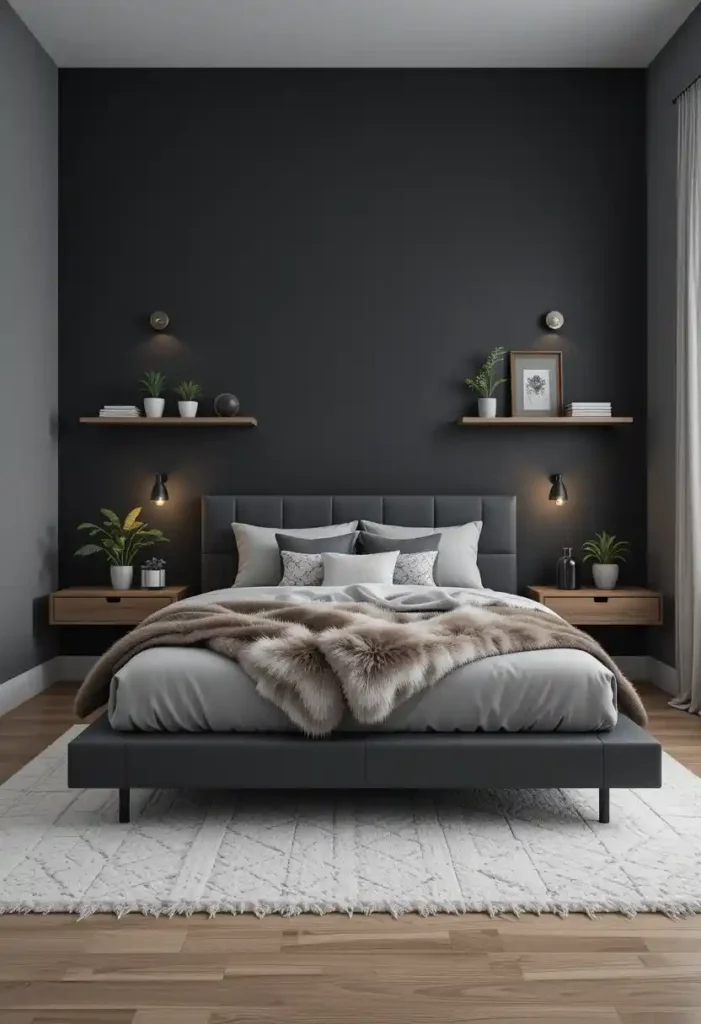 Black Accent Wall