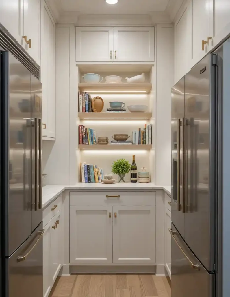 . Built-In Shelving