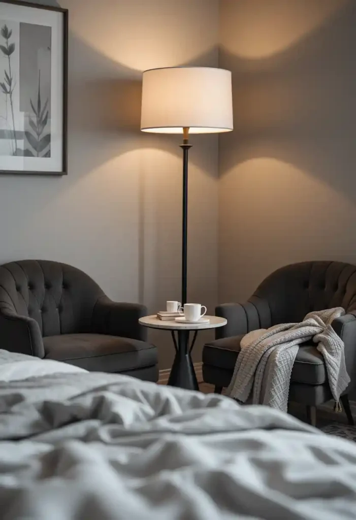 Charcoal Accent Chairs for a Luxe Lounge Vibe