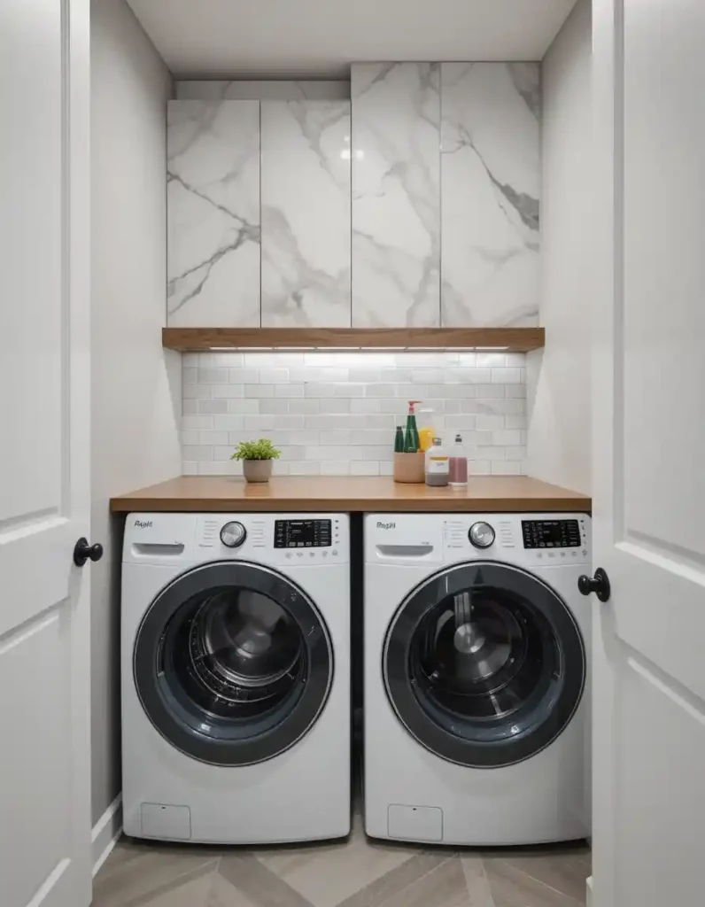 Create a Backsplash with Peel-and-Stick Tiles