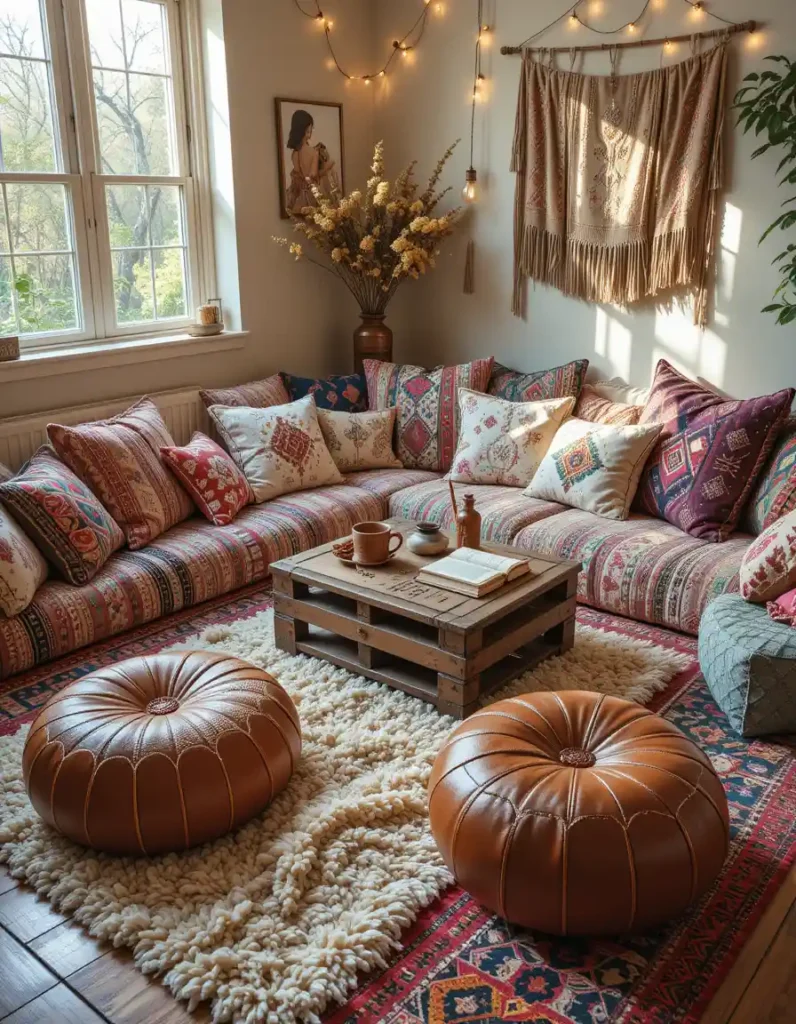 Create a Cozy Floor Lounge Area