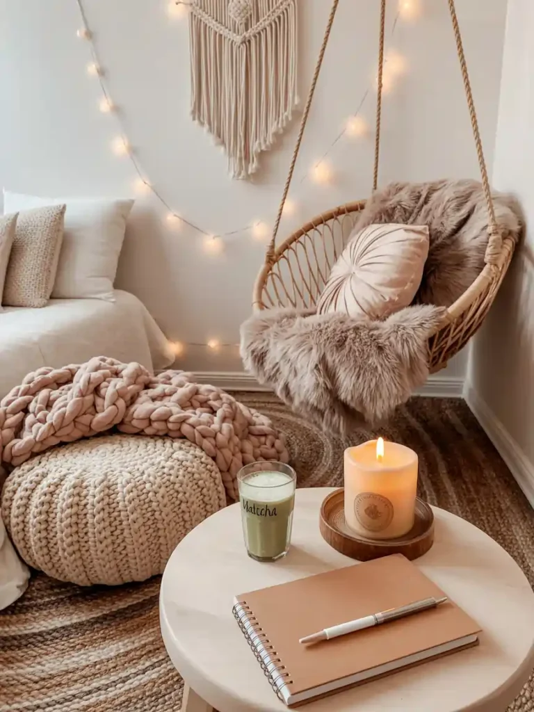 Create a Cozy Meditation or Reading Nook