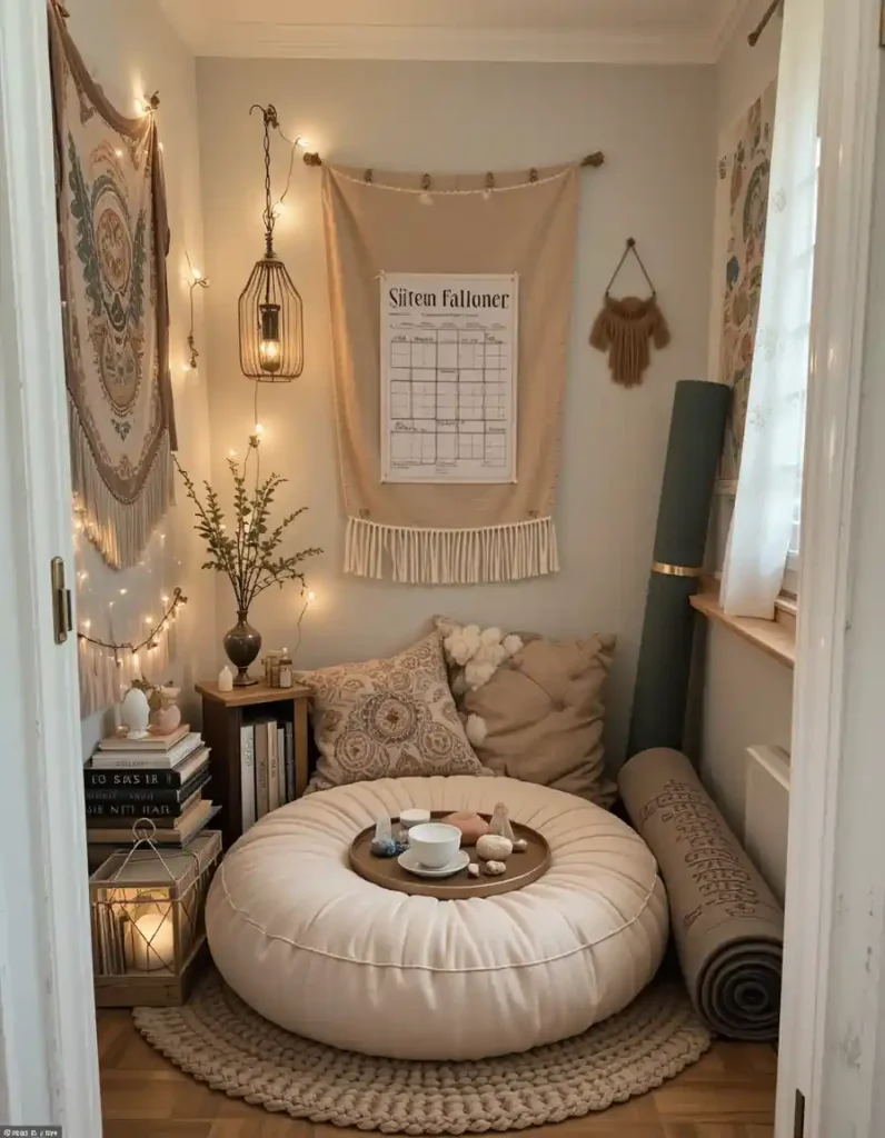 Create a Cozy Meditation or Reading Nook