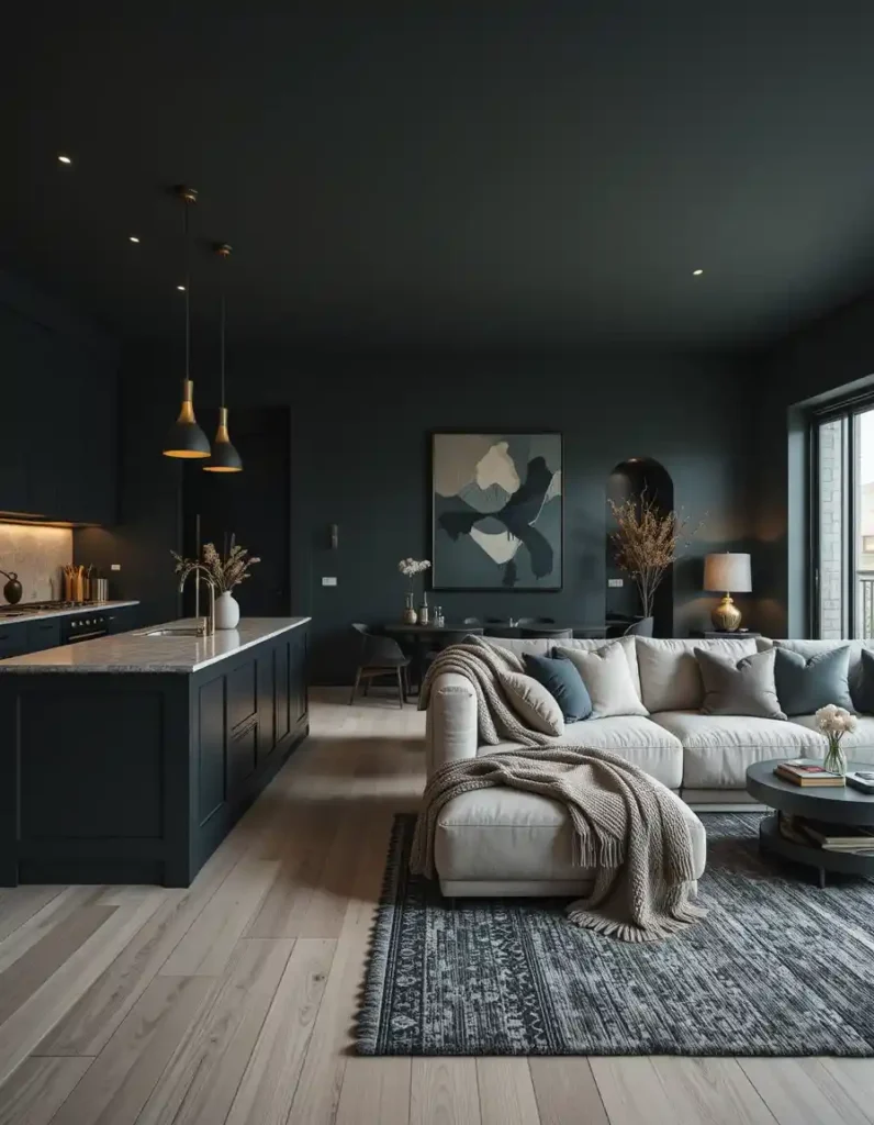 Dark + Dramatic Meets Soft + Inviting