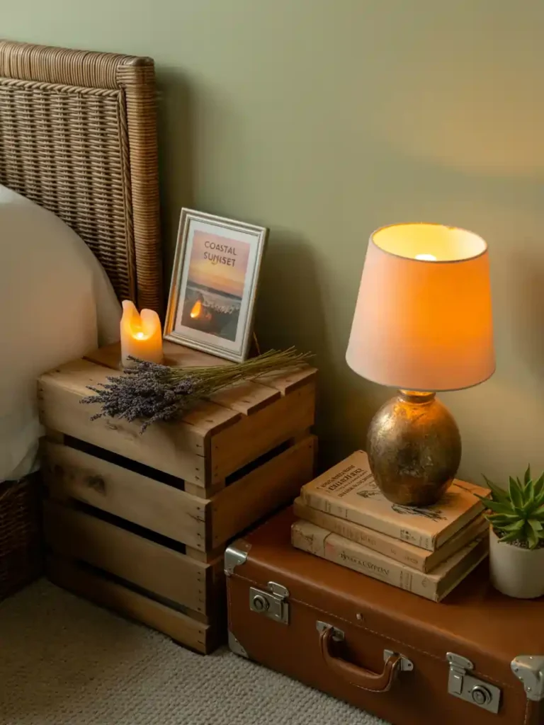 Eclectic Nightstands That Tell a Story