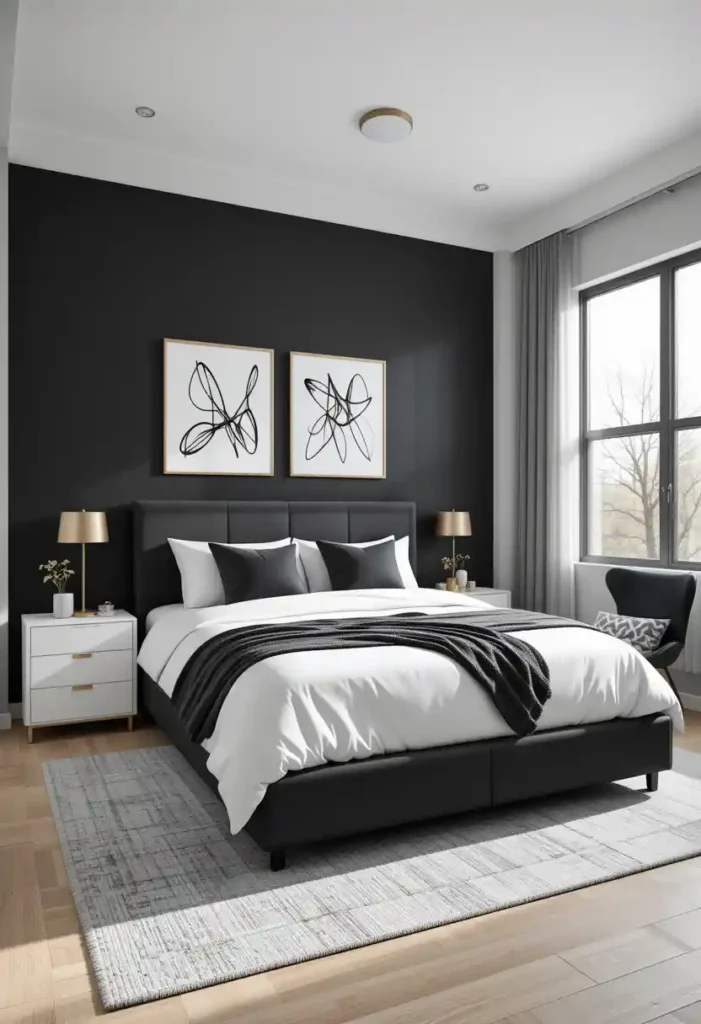 Embrace the Power of a Black Accent Wall