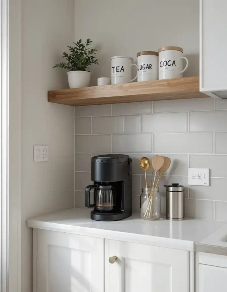 Floating Shelf + Counter Combo
