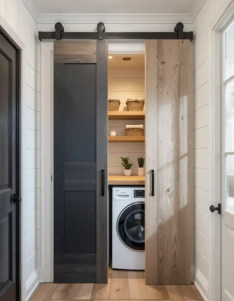 Go Dual-Purpose with a Sliding Barn Door