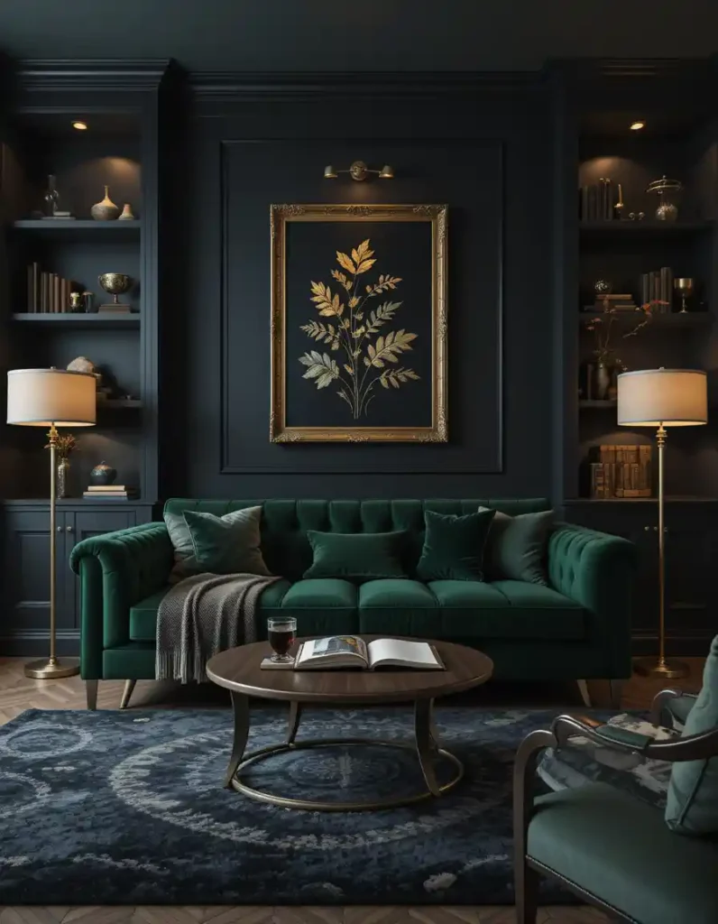 Go Moody With Dark Accents and Drama