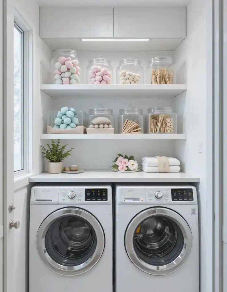 Go with Glass or Acrylic Storage
