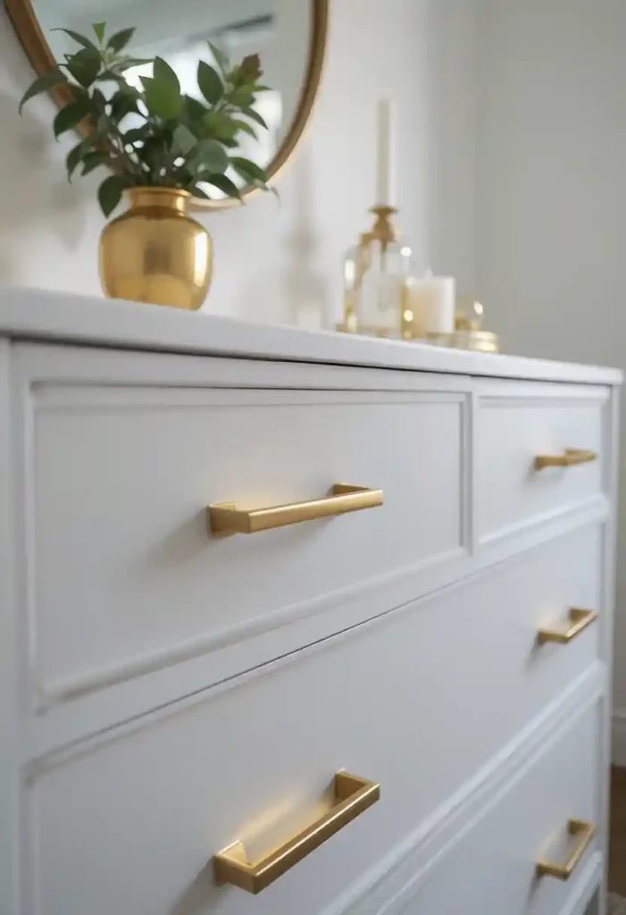 Gold Drawer Pulls & Knobs