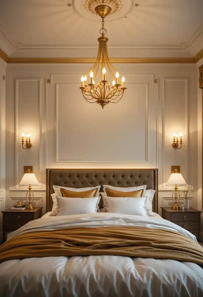 Gold Lighting Fixtures to Set the Mood