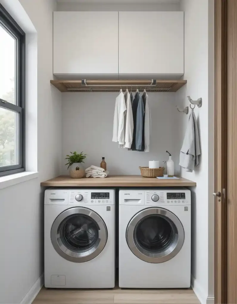 Hang a Drying Rack That Doesn’t Hog Space