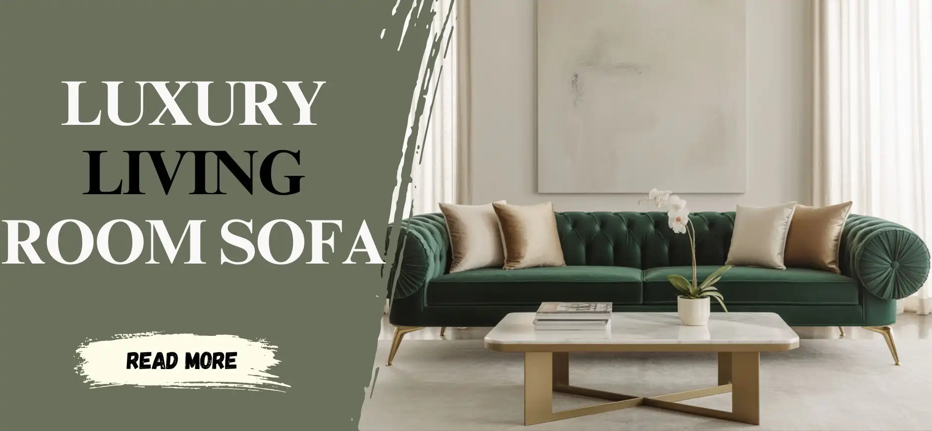 How to Create a Luxurious Living Room Look with the Right Sofa