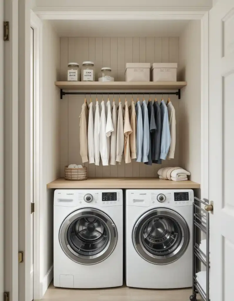 Install a Hanging Rod for Air-Drying