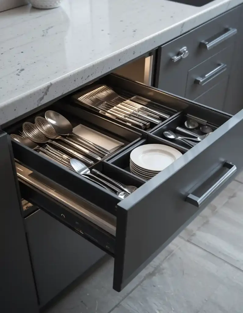 Integrated Drawer Lighting 