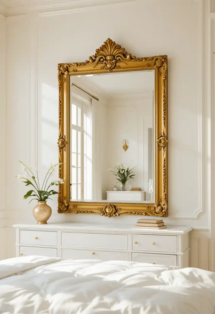 Invest in a Statement Gold Mirror