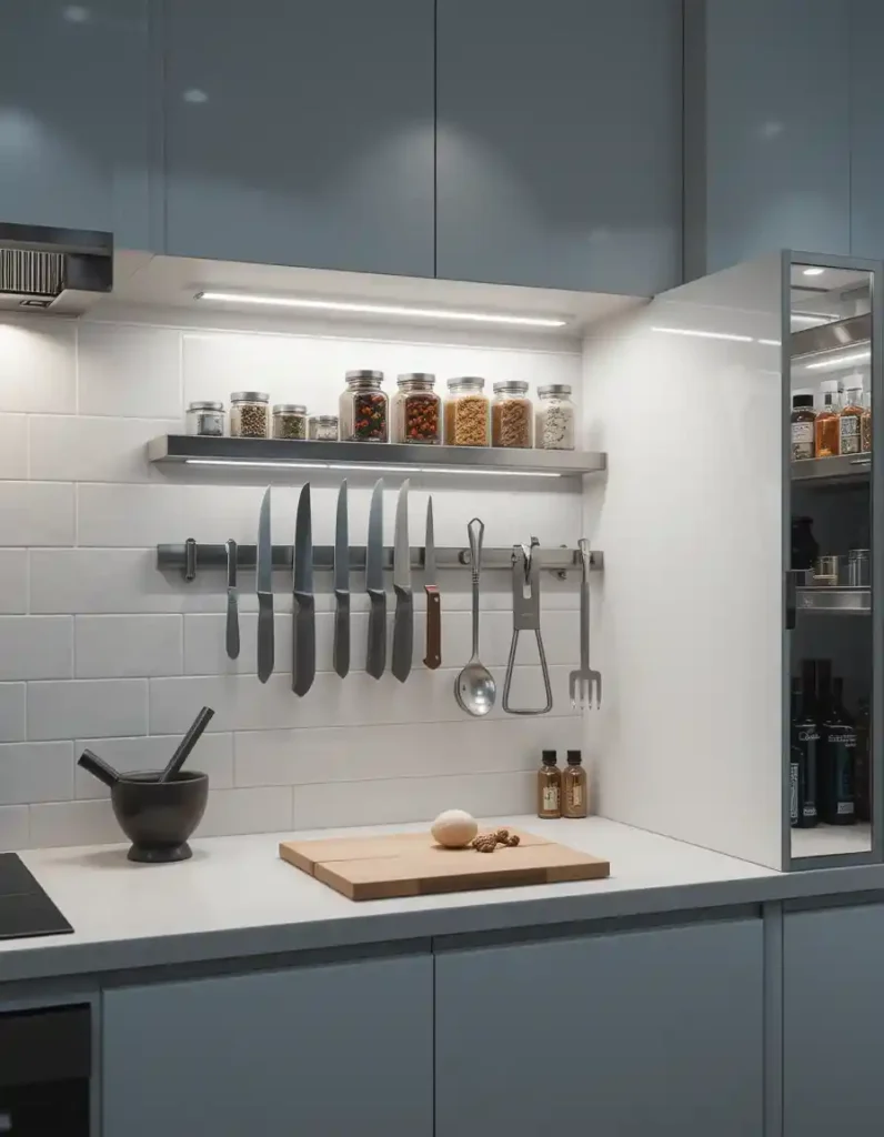 Magnetic Wall Racks — Yes, Really