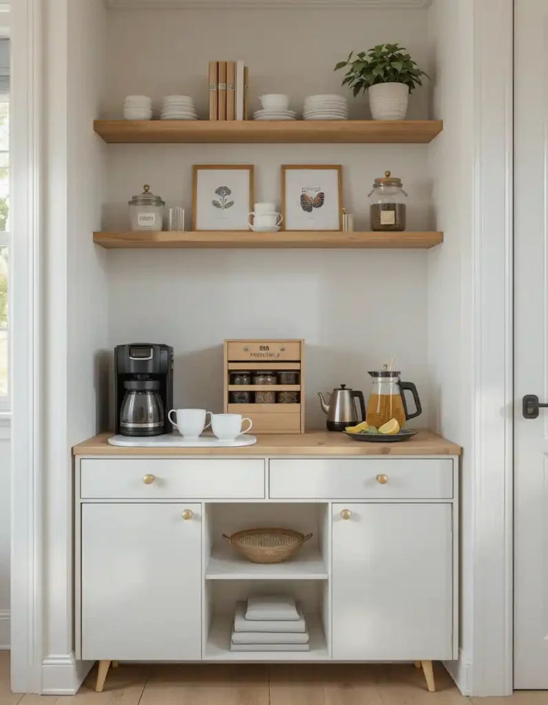 Make It Double as a Tea Station