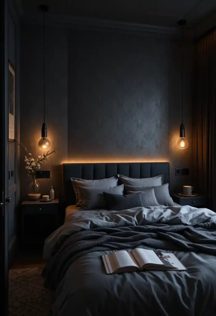 Mood Lighting with Dimmer Switches + Warm Bulbs