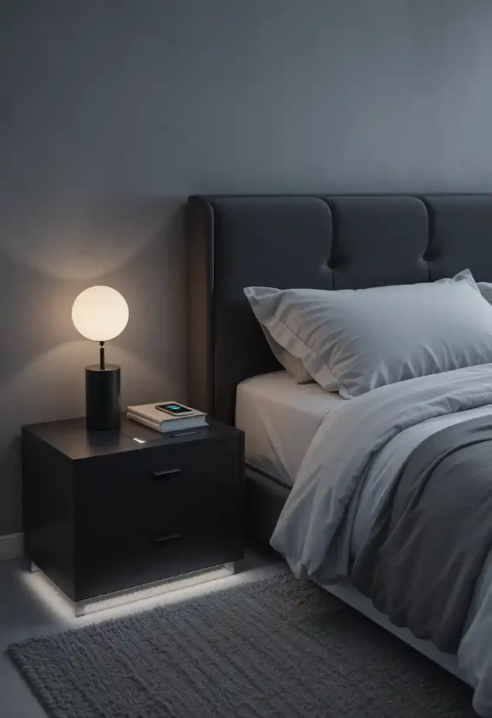 Nightstands with Built-In Charging