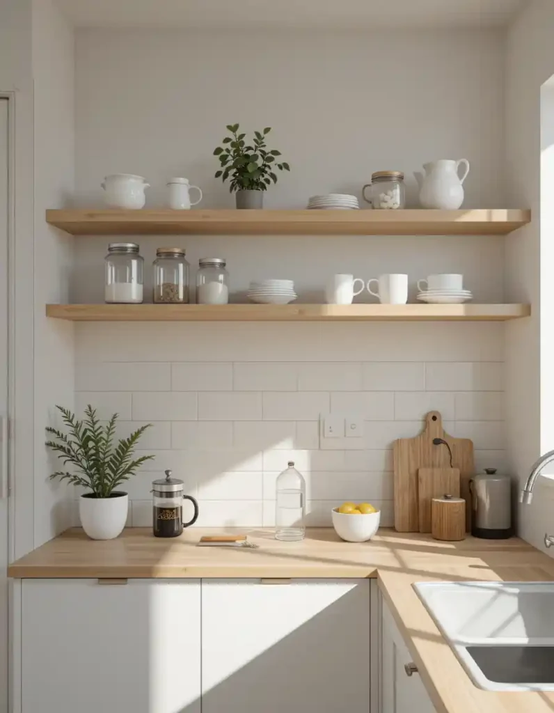 Open Wall Shelving