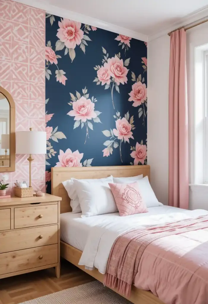 Peel-and-Stick Wallpaper That Pops
