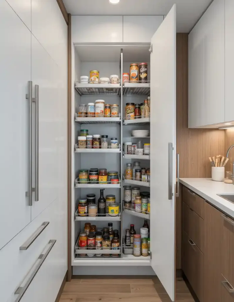 Pull-Out Pantry Shelves