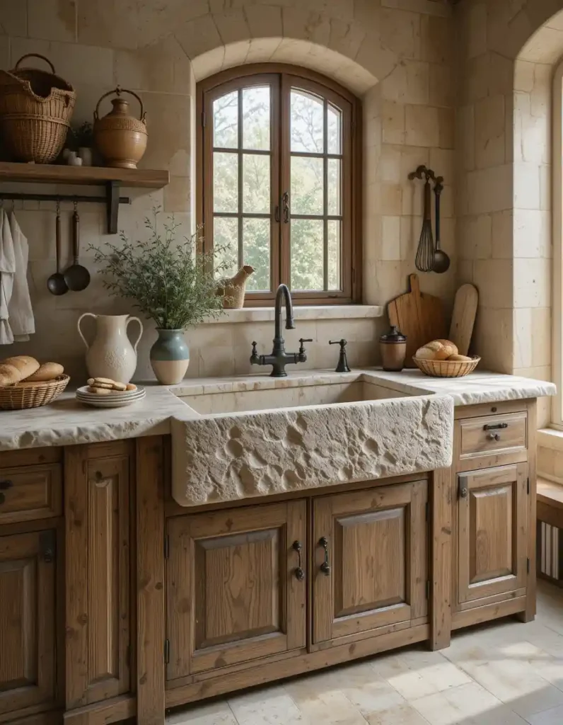 Reclaimed Stone Sink