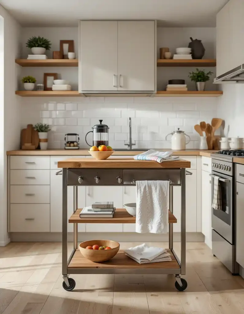 Rolling or Mobile Kitchen Islands