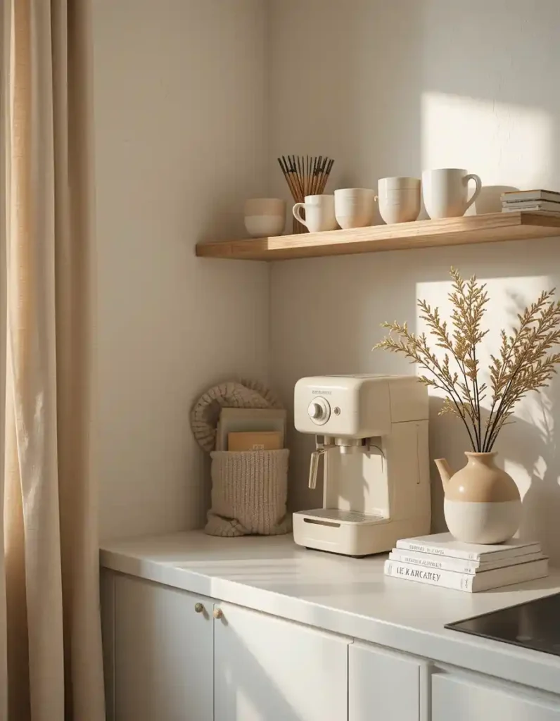 Scandinavian Hygge Corner