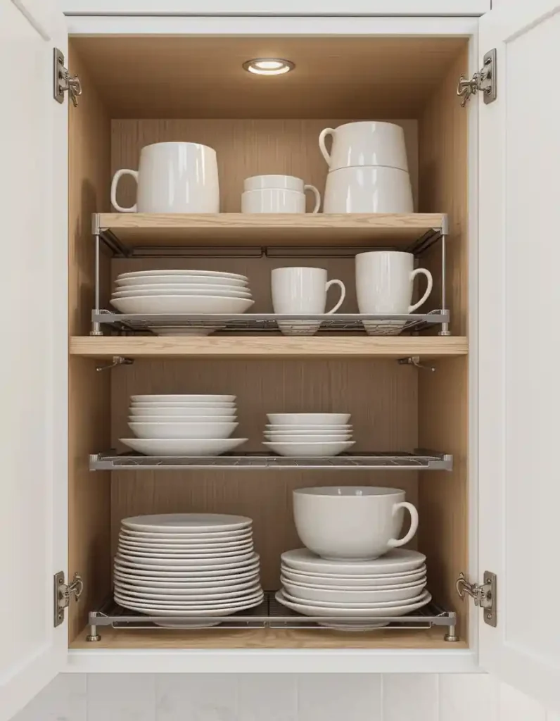 Stackable Shelf Risers