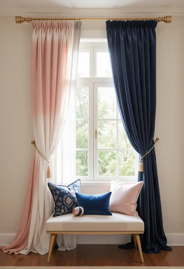 Statement Curtains to Pull the Room Together