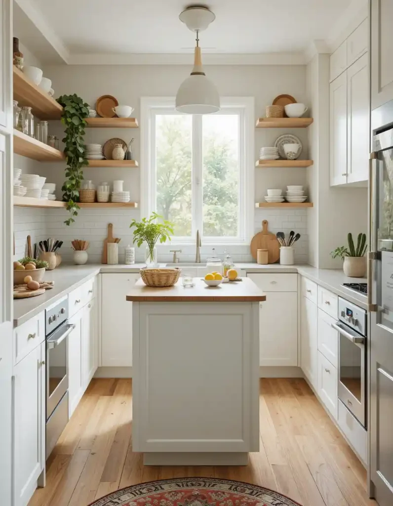  The Compact Rectangle with Open Shelving
