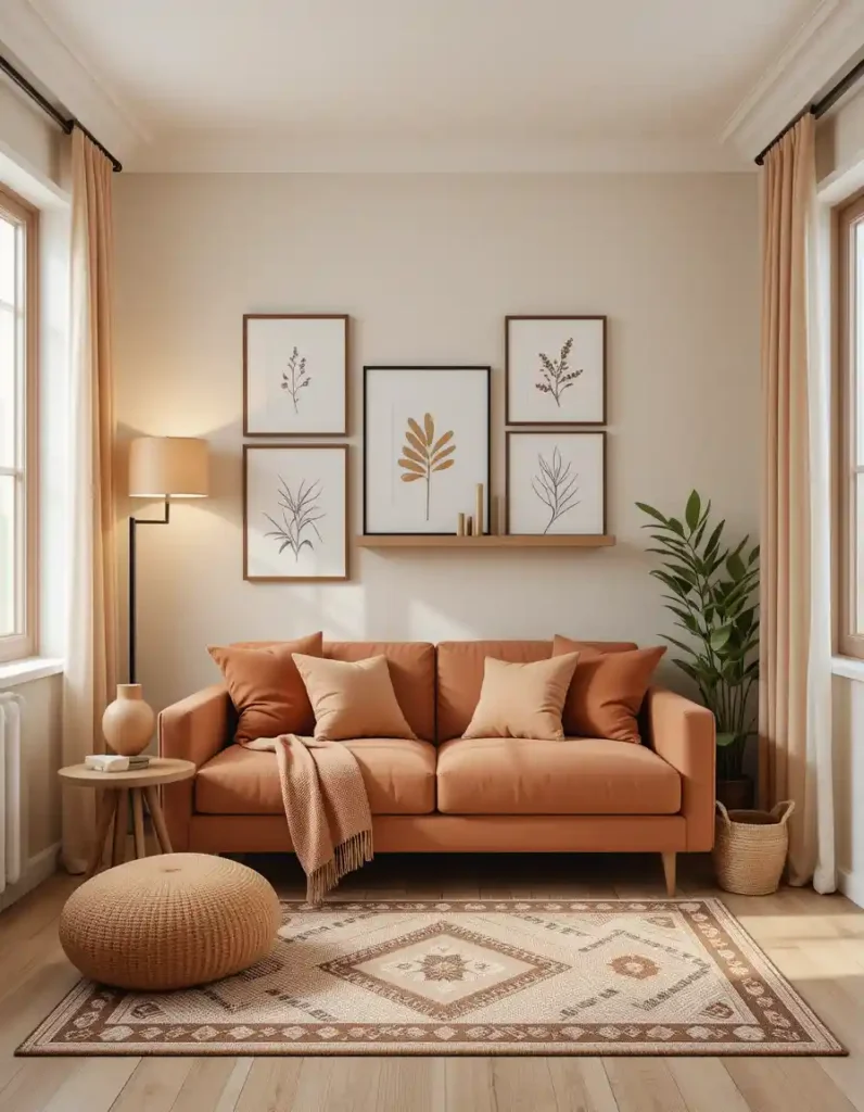 . The âGallery Wall Glamâ Layout