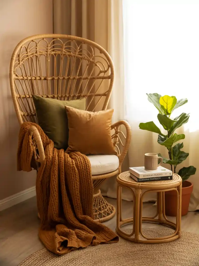 The Rattan-Obsessed Retreat