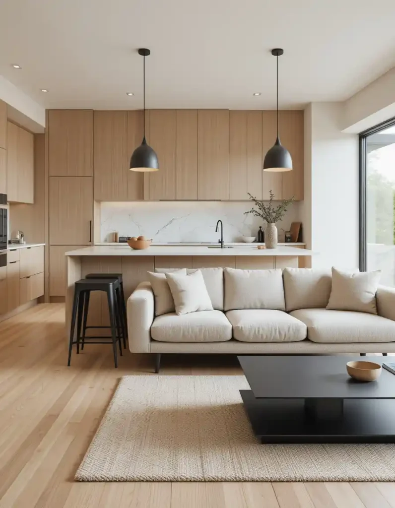 The Shared Island-Sofa Space