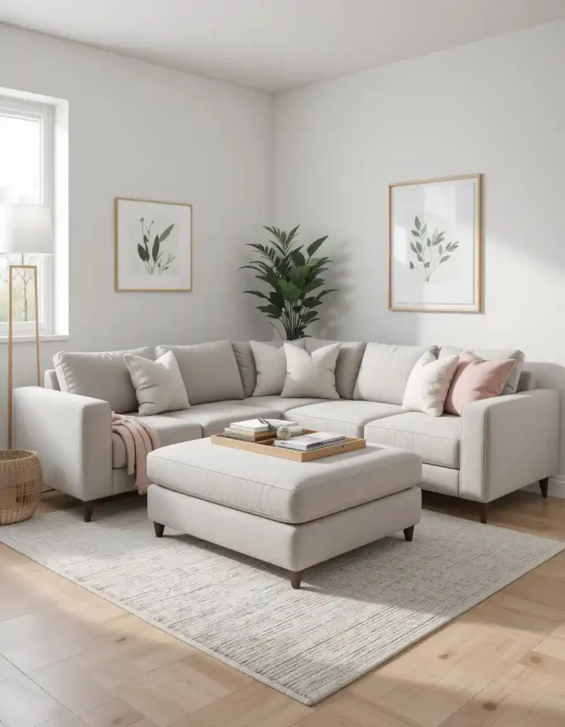 The âSofa + Ottoman Comboâ Layout