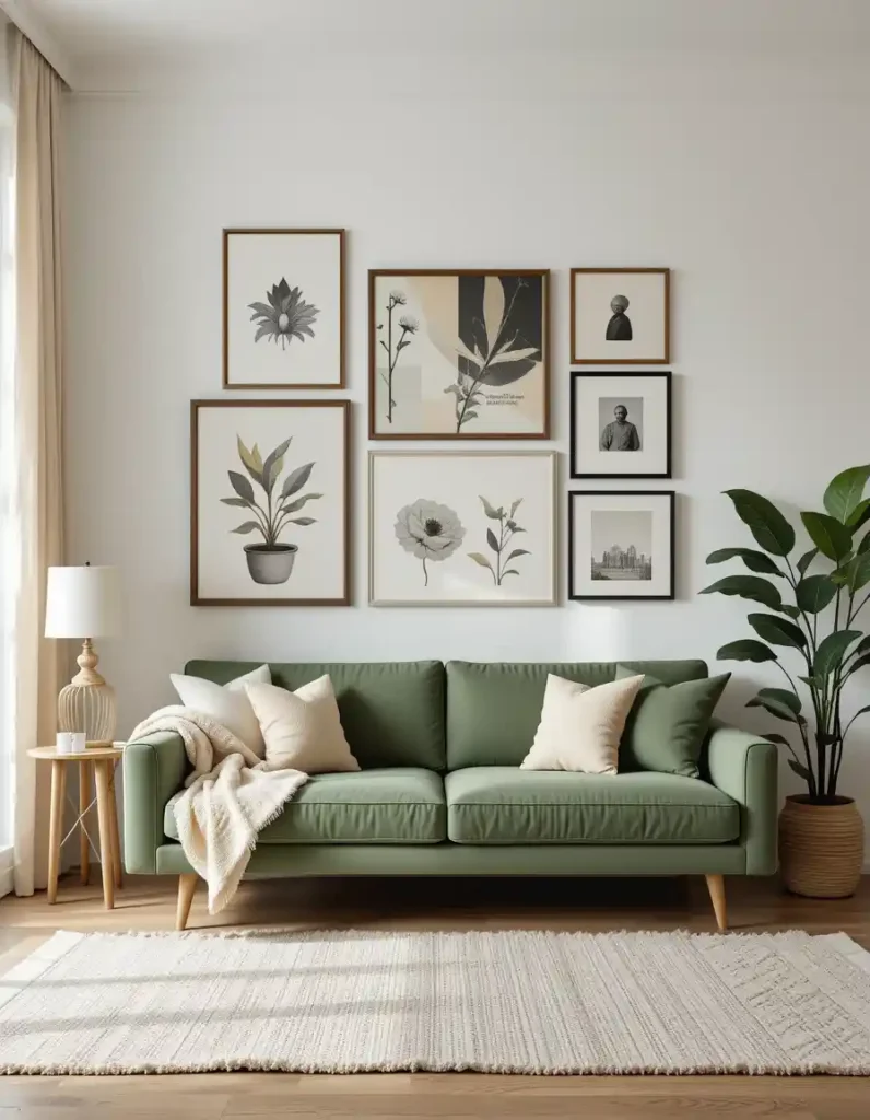 Try a Gallery Wall for Instant Art Vibes